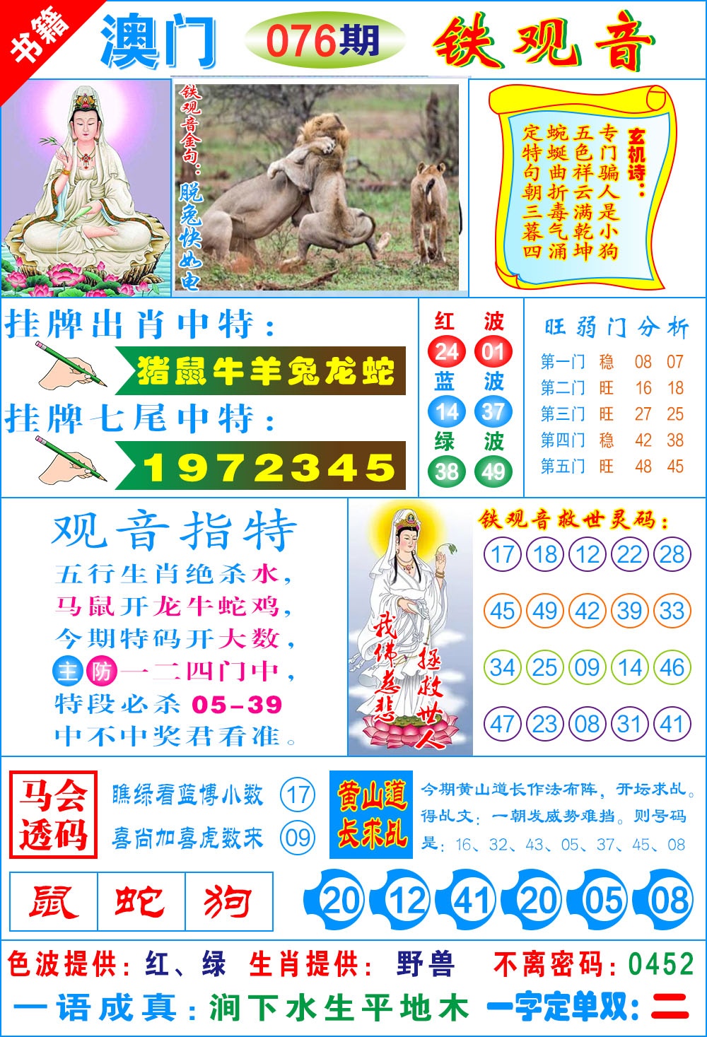 076期澳门铁观音[图]